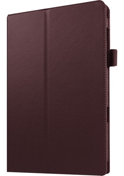 Samsung Galaxy Tab E 9.6 T560 Litchi Deri Deri Koruyucu Tablet Kılıfı (Yurt Dışından)