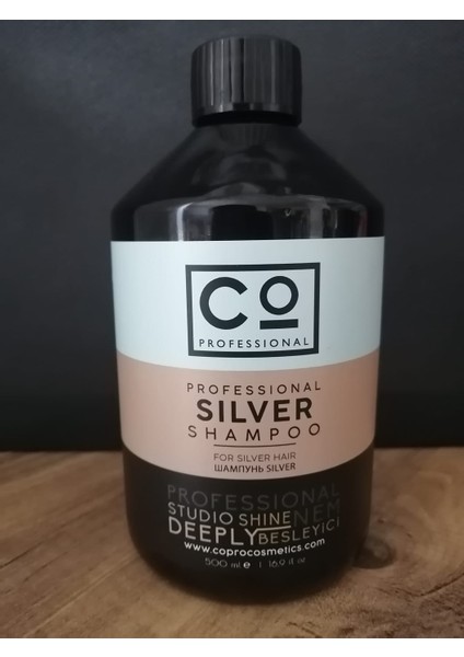 Silver Shampoo Gümüş Röfleli ve Platin Boyalı Saçlar İçin Şampuan 500 ml