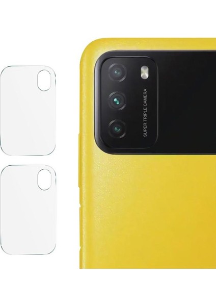 Xiaomi Poco M3 Kamera Lens Koruyucu Nano Cam Şeffaf Tam Kaplama fırsatları