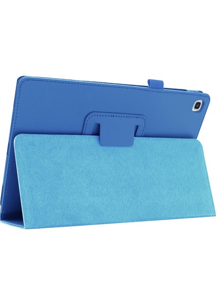 Litchi Doku Deri Standı Koruyucu Samsung Galaxy Tab S5E SM T720 Tablet Kılıfı (Yurt Dışından)