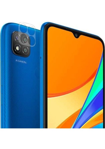 Xiaomi Redmi 9c Kamera Lens Koruyucu Nano Cam Şeffaf Tam Kaplama