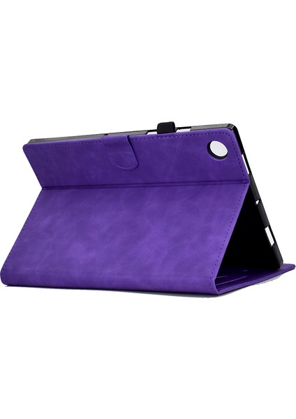 Samsung Galaxy Tab A9 Pu Deri Kart Tutucu Stand Tablet Kılıfı (Yurt Dışından)