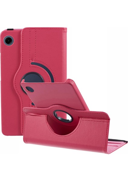 Samsung Galaxy Tab A9 Pu Deri Döner Stand Tablet Kılıfı (Yurt Dışından)