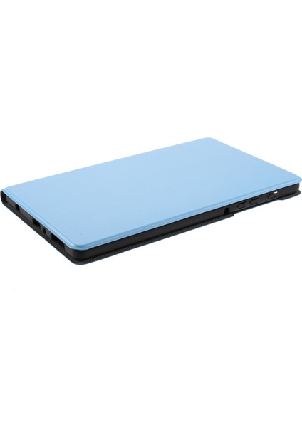 Deri Stand Koruyucu Samsung Galaxy Tab A7 Lite 8.7 Inç T220 T225 Blue Tablet Kılıfı (Yurt Dışından)