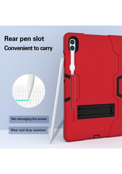 Samsung Galaxy Tab S9 Kick Stand Çift Silikon Pc Tablet Kılıfı (Yurt Dışından) indirimleri