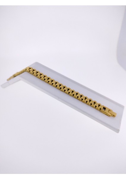 Krarmaz Çelik Bileklik Ithal %100 Çelik Erkek Bileklik Boy:20 cm