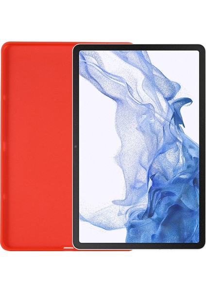 Samsung Galaxy Tab S9 Fe Mikrofiber Astar Sıvı Silikon Tablet Kılıfı (Yurt Dışından)