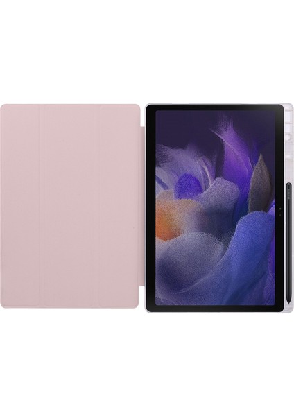 Samsung Galaxy Tab A8 10.5 (2021 2022) Üç Katlı Stand Pu Deri Otomatik Uyandırma uyku Kalem Yuvası Tablet Kılıfı (Yurt Dışından)