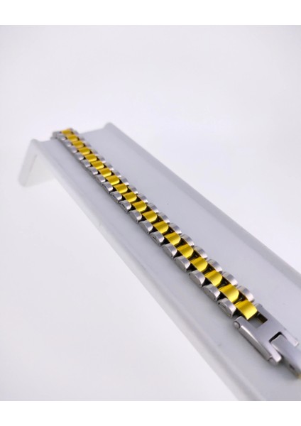 Krarmaz Çelik Bileklik Ithal %100 Çelik Erkek Bileklik Boy:20 cm fırsatları
