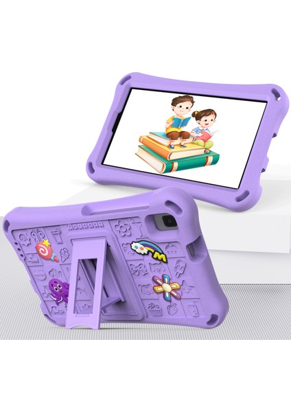 Samsung Galaxy Tab A9 tab A7 Lite 8 7 Inç tab A 8.0 (2019) Tekme Standı Eva Omuz Askılı Tablet Kılıfı (Yurt Dışından)