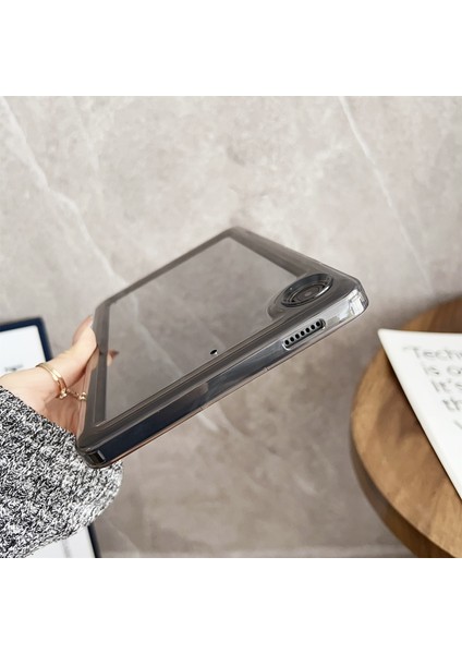 Samsung Galaxy Tab A9 Koruyucu Tpu Akrilik Şeffaf Arkalı Tablet Kılıfı (Yurt Dışından)