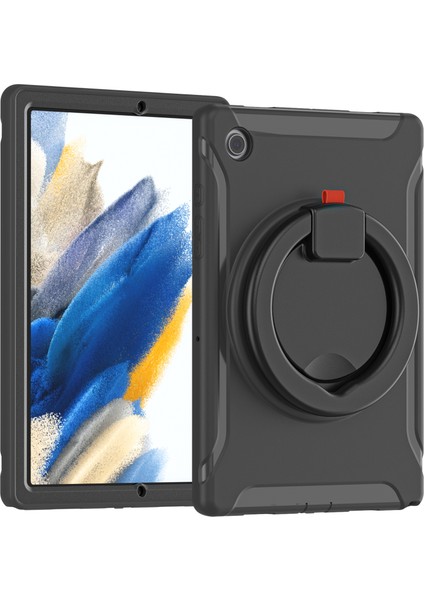 Samsung Galaxy Tab A8 10.5 (2021) A8 10.5 (2022) X200 X205 360 Derece Standı Kolu Pc Tpu Hibrit Tablet Kılıfı (Yurt Dışından)