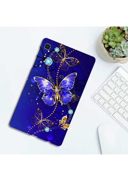 Samsung Galaxy Tab A7 Lite 8.7 Inç Tpu Desen Baskı İnce Koruyucu Tablet Kılıfı (Yurt Dışından) modelleri