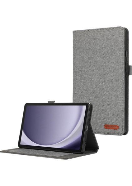Samsung Galaxy Tab A9 Deri Folyo Standı Tablet Kılıfı (Yurt Dışından)