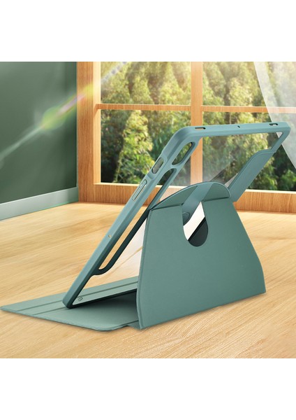 Samsung Galaxy Tab S9 tab S9 Fe Pc Tpu Pu Deri Standlı Tablet Kılıfı (Yurt Dışından)