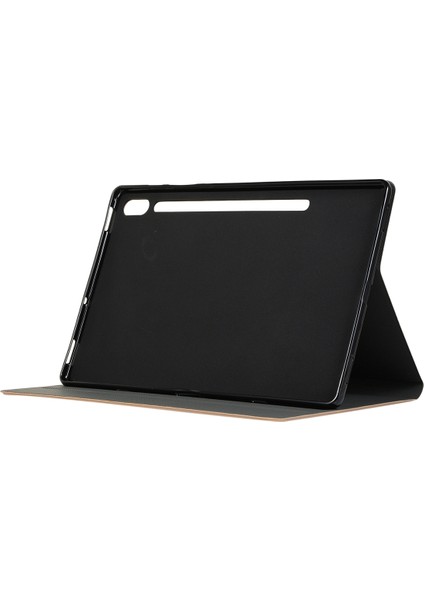 Pu Deri Tpu Arka Standı Akıllı Samsung Galaxy Tab S7 11.0 T870 T875 S8 CYAN Tablet Kılıfı (Yurt Dışından)