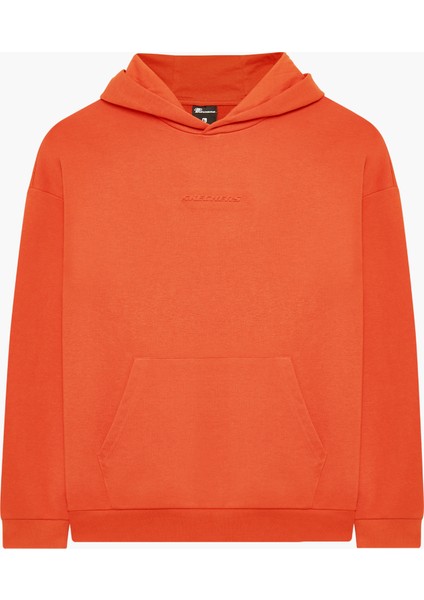 M Essential Hoodie Sweatshirt Erkek Turuncu Sweatshirt S242110-700