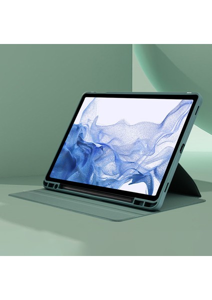 Samsung Galaxy Tab S9 tab S9 Fe Pc Tpu Pu Deri Standlı Tablet Kılıfı (Yurt Dışından) modelleri