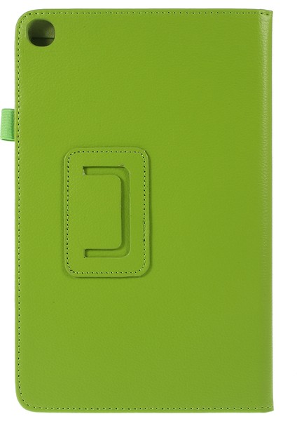 Deri Standı Koruyucu Samsung Galaxy Tab A 10.1 (2019) SM T510 SM T515 YEŞIL Tablet Kılıfı (Yurt Dışından)