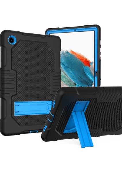 Samsung Galaxy Tab A8 10.5 (2021 2022) Kontrast Pc Silikon Kick Stand Koruyucu Tablet Kılıfı (Yurt Dışından)