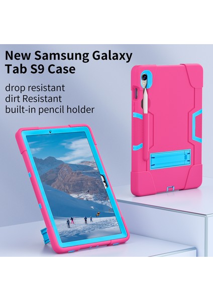 Silikon Pc Samsung Galaxy Tab S9 SM X710 S9 Fe SM X510 Çift Tablet Kılıfı (Yurt Dışından) fırsatları