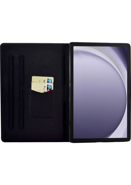 Samsung Galaxy Tab A9 Desen Baskı Pu Deri Kedi Kaplan Tablet Kılıfı (Yurt Dışından) fiyatları