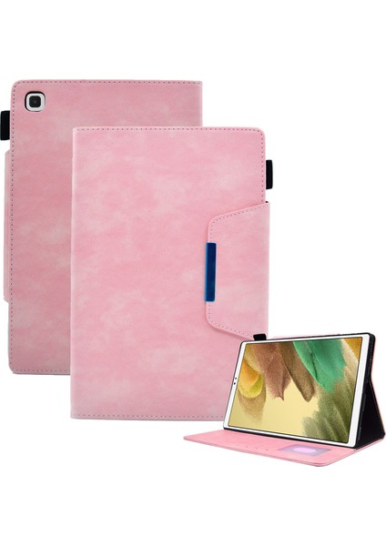 Samsung Galaxy Tab A7 Lite 8.7 Inç T220 T225 Deri Standı Cüzdan İnce Tablet Kılıfı (Yurt Dışından)