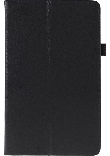 Deri Standı Koruyucu Samsung Galaxy Tab A 10.1 (2019) SM T510 SM T515 SIYAH Tablet Kılıfı (Yurt Dışından)