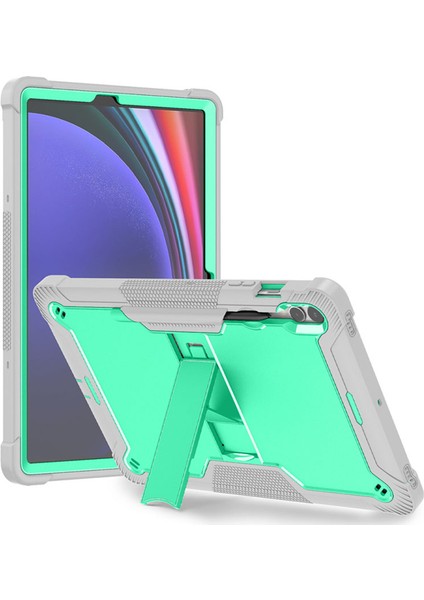 Seashell Digital Samsung Galaxy Tab S9 Silikon Pc Nane Stand Tablet Kılıfı (Yurt Dışından)