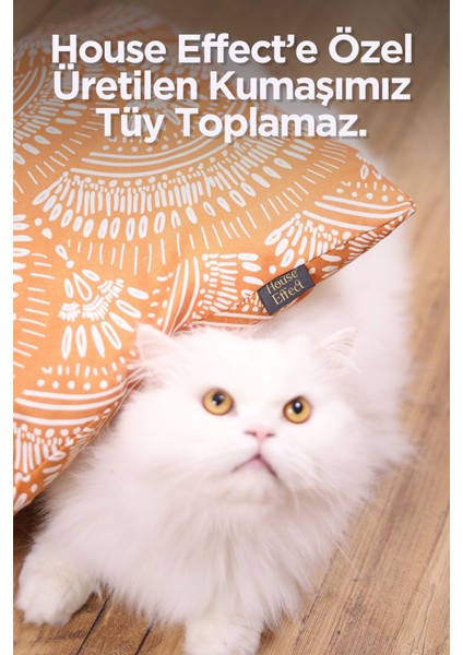 Kırlent Takım Seti Bohem Takım Set - Çift Tarafı Baskılı - Yumuşak Dokulu - 4lü Settir