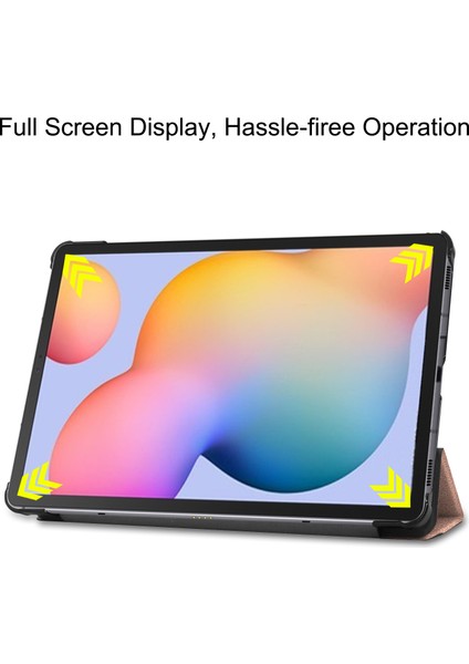 Samsung Galaxy Tab S6 Lite (2024 2022 2020) Pu Deri Standı Tablet Kılıfı (Yurt Dışından)