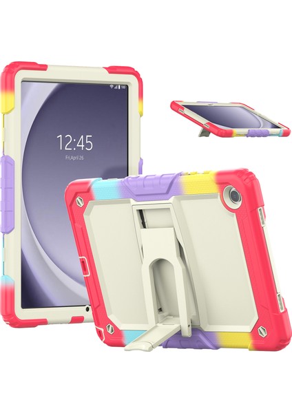 Samsung Galaxy Tab A9 (SM X210 X215 X216) Defender Omuz Askılı Tablet Kılıfı (Yurt Dışından)