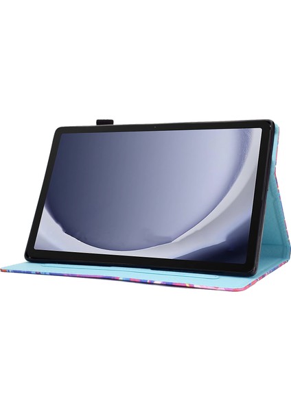 Samsung Galaxy Tab A9 A7 Pu Deri Kart Tutucu Kuş Tablet Kılıfı (Yurt Dışından) modelleri