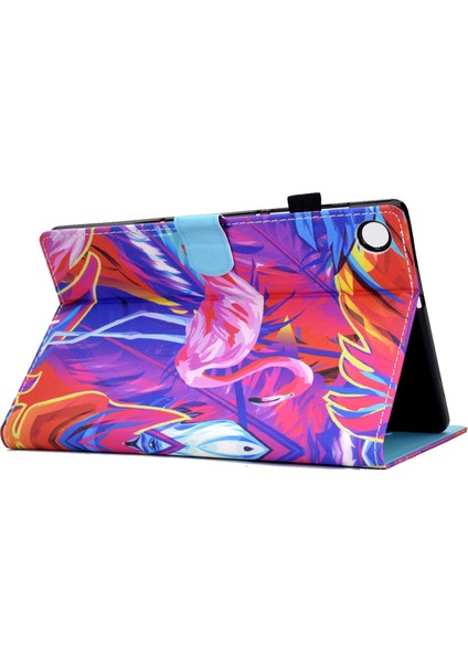 Samsung Galaxy Tab A9 A7 Pu Deri Kart Tutucu Kuş Tablet Kılıfı (Yurt Dışından) fırsatları