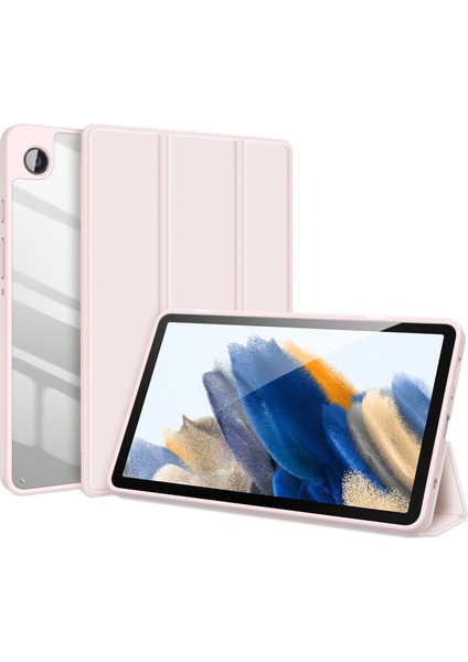 Samsung Galaxy Tab A9 Üç Katlı Stand Pu Deri Tablet Kılıfı (Yurt Dışından)