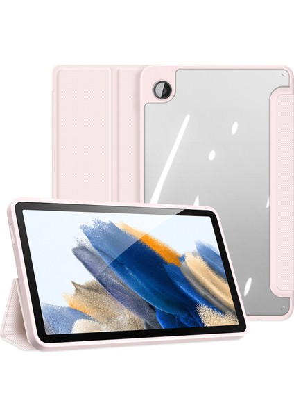 Samsung Galaxy Tab A9 Üç Katlı Stand Pu Deri Tablet Kılıfı (Yurt Dışından)