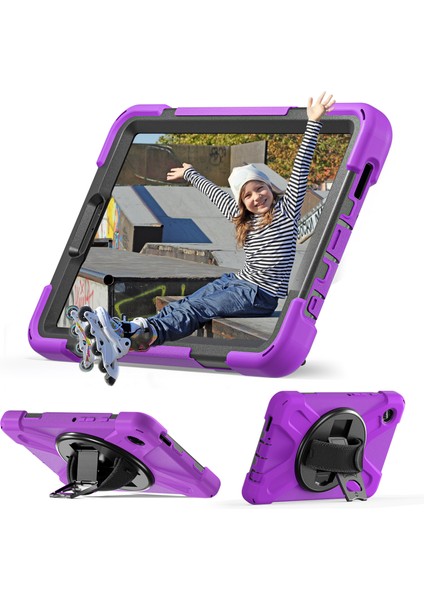 Samsung Galaxy Tab A9 Standı Pc Silikon El Kayışı Tablet Kılıfı (Yurt Dışından) modelleri
