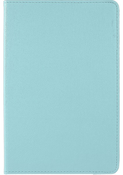 Samsung Galaxy Tab A8 10.5 (2021) Litchi Texture Pu Deri 360 Derece Dönebilen Standlı Koruyucu Elastik Bantlı Tablet Kılıfı (Yurt Dışından)