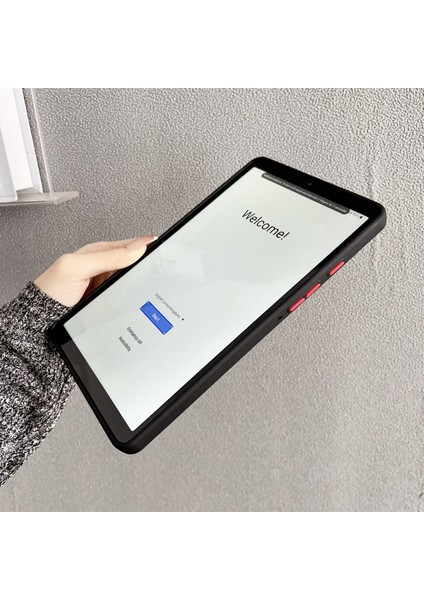 Samsung Galaxy Tab A9 Pc Tpu Çizilmez Cilt Dokunmatik Duygu Tablet Kılıfı (Yurt Dışından)