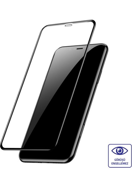 Bufalo iPhone 13 Pro Max Ekran Koruyucu 9d Temperli Cam - Siyah