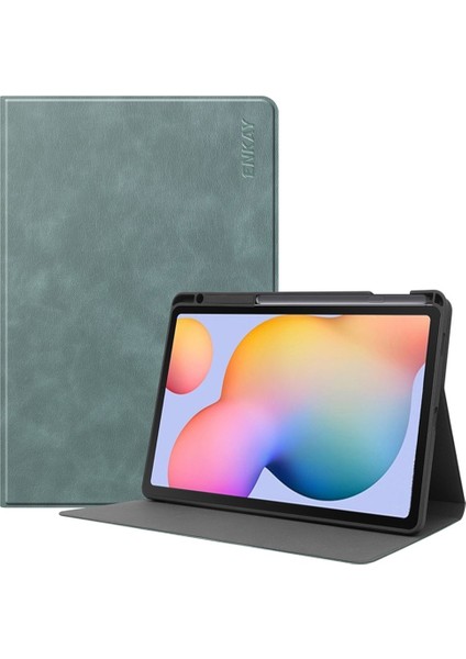 Galaxy Tab S6 Lite (2020) P615 P610 (2022 2024) Pu Tpu Standı Kalem Yuvası Tablet Kılıfı (Yurt Dışından)