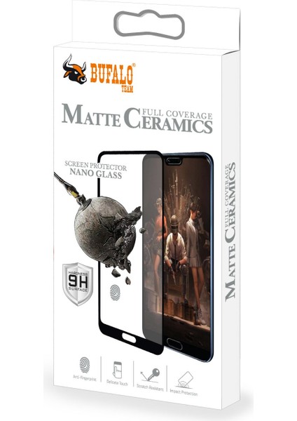 Bufalo General Mobile Gm 21 Ekran Koruyucu Seramik Mat Nano 9d Tam Kaplama