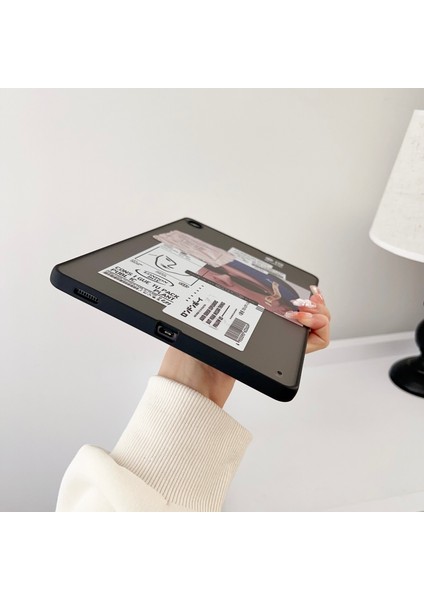 Samsung Galaxy Tab S6 Lite (2020 2022 2024) P610 P615 Desen Baskı Güneş Gözlüğü Adam Tablet Kılıfı (Yurt Dışından)