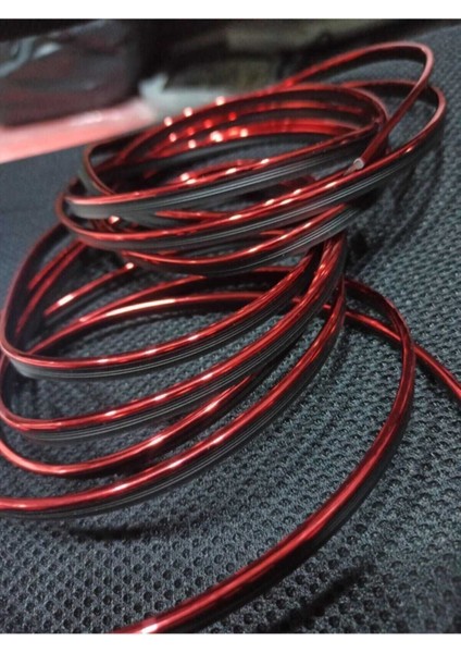 5 Metre Kırmızı Araç Içi Şerit Göğüs Fitili Torpido Fitili Torpido