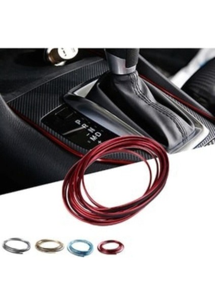 5 Metre Kırmızı Araç Içi Şerit Göğüs Fitili Torpido Fitili Torpido indirimleri
