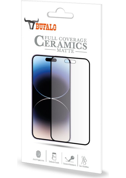 Bufalo Samsung Galaxy A04 / A04S Seramik Mat 9d Tam Kaplama Ekran Koruyucu