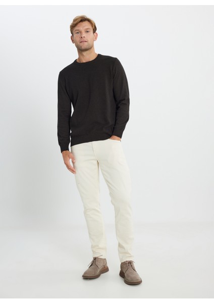 Bisiklet Yaka Standart Kahve Erkek Kazak ACE492510286_TRIKO Bısıklet Yaka fiyatları