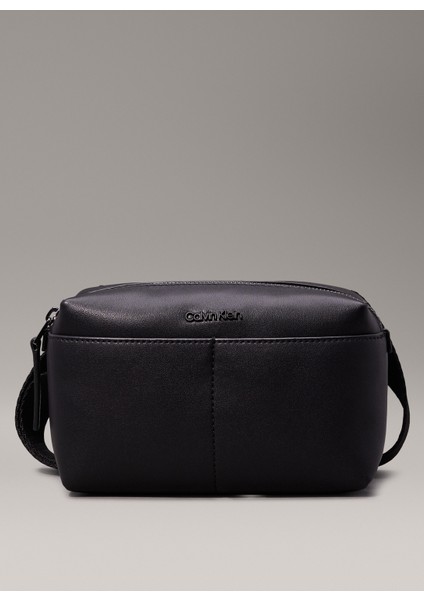 Calvin Klein Siyah Erkek Postacı Çantası Clean Essentıal Camera Bag