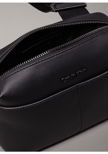 Calvin Klein Siyah Erkek Postacı Çantası Clean Essentıal Camera Bag