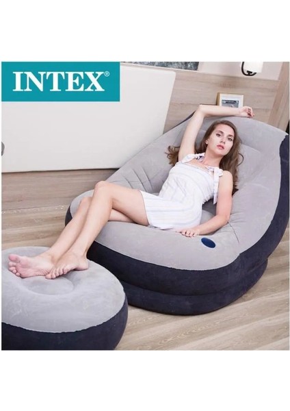 Intex Bb-02 102CM x 137CM x 79CM Çok Fonksiyonlu Şişme Koltuk